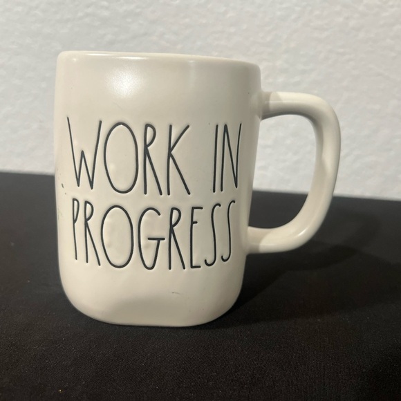 Rae Dunn's Work in Progress mug - Picture 3 of 6
